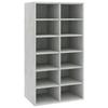 VidaXL Shoe Rack Concrete Grey 54 X 34 X 100 Cm Chipboard