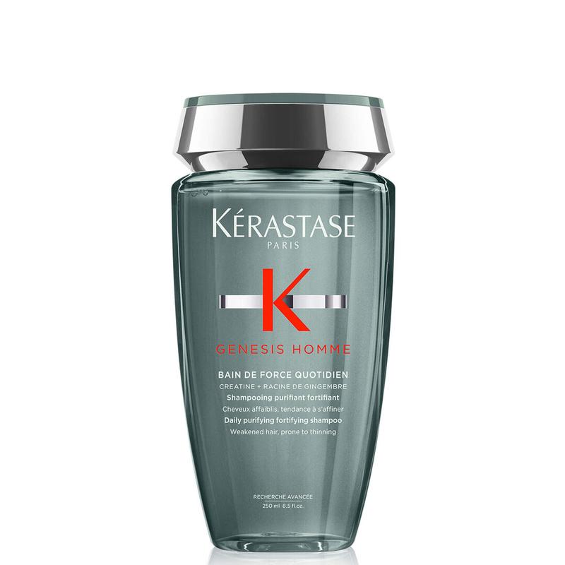 Мужской шампунь против выпадения волос Kerastase Genesis, уход за волосами, контроль жирности, против пушистости // 250 мл коричневый