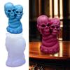 Skull Rose Snake Silicone Candle Molds For Making Candle Soap Chocolate Halloween Home Decoration Epoxy Resin Project