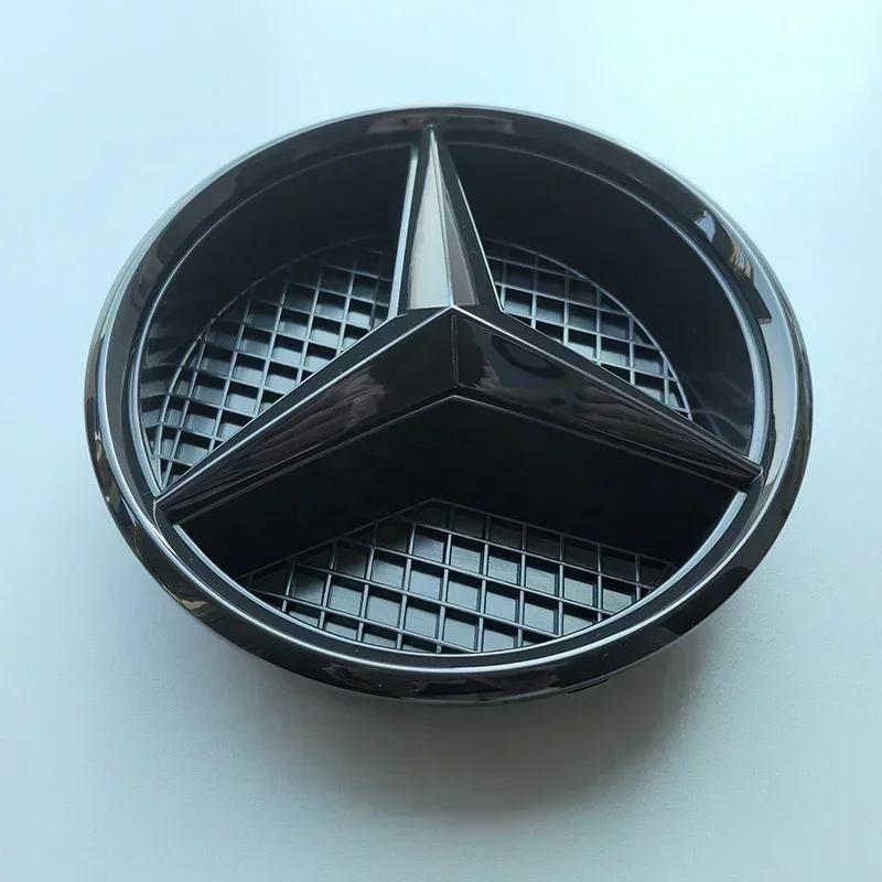 2025 New For Mercedes Benz Hollow Out Grids ABS Front Grille Car Emblem 3D Star Badge for Mercedes Benz W204 W205 W213 X253 W166