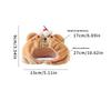 Pet Cat Fruit Plush Hat Cute Creative Pet Head Cover Funny Dress Up Cat Dog Hat Headgear Clothing Accessories Pet Supplies