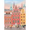 World Travel City Landscape Poster Print Greece Italy Florence Paris France Canvas Painting Wall Art Picture for Room Home Decor