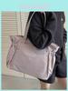 Minimalist Canvas Tote Bag For Women With Large Capacity And Inner Pockets For Daily Use