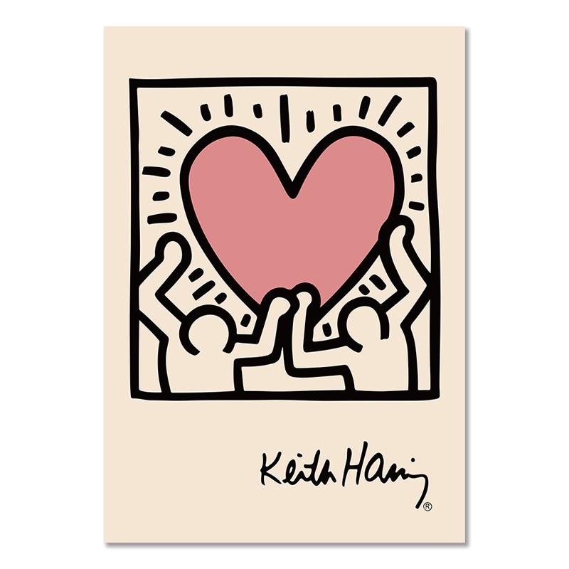 Abstrakte Vintage Figuren Ausstellung Mode Kunst Leinwand Malerei Poster und Drucke Wand Bilder Cafe Home Zimmer Dekoration