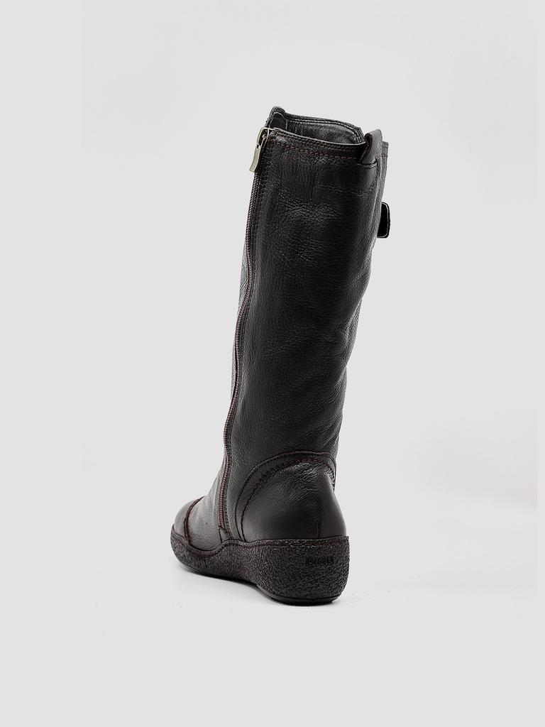 Gisse Genuine Leather Mid-Long Fur Boots Gis-22215