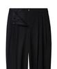MUSINSA STANDARD WOMAN Women'S Three-Puck Semi-Balloon Slacks [Black]