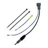 OTORAM Radio Antenna Conversion Cord for Honda, Mazda, Suzuki, "Genuine Radio Connector" To "JASO Type Standard Radio Antenna Plug