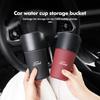 Durable Car Trash Can Leather Waterproof Auto Storage Bin Organizer For Ford Escort KA Flex Everest KA Expedition Falcon Fusion