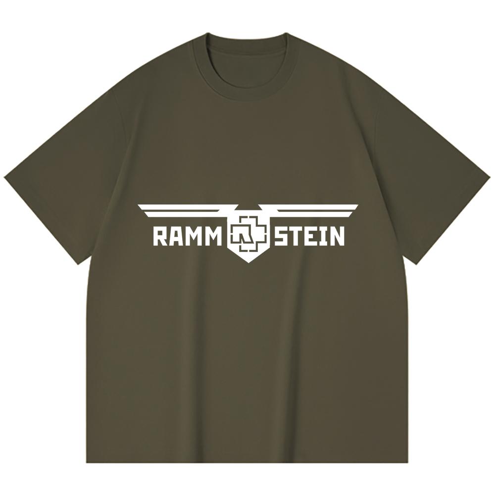 230 g/m² 100% Baumwolle Heavy Metal T-Shirt Rockband Beliebte Musik Druck Unisex Schweres Baumwoll-T-Shirt