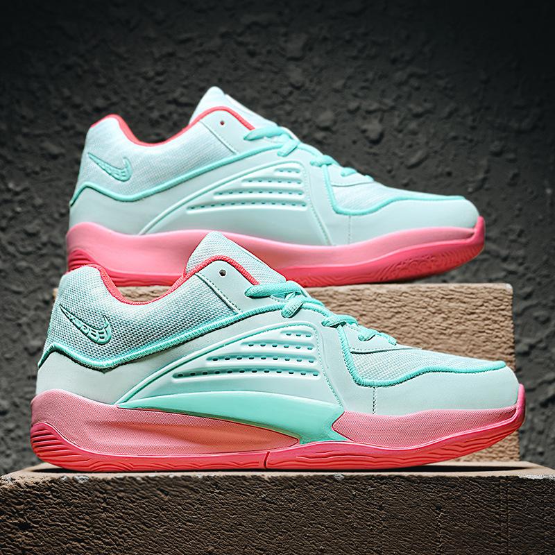 Practical basketball shoes spring new primary and secondary school students basketball shoes platform professional sports shoes large size friction