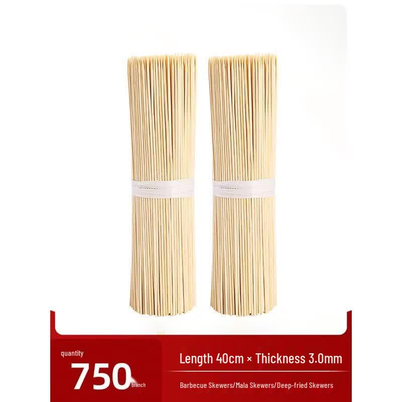 Multi-purpose Disposable Bamboo Skewers