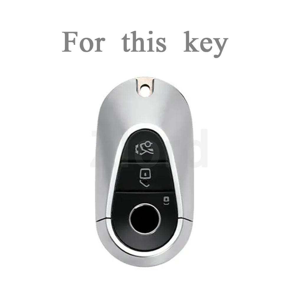 Tpu Car Key Case Cover For Mercedes Benz C /S Class W223 W206 S350L S400L S450L S500L Protector Accessories