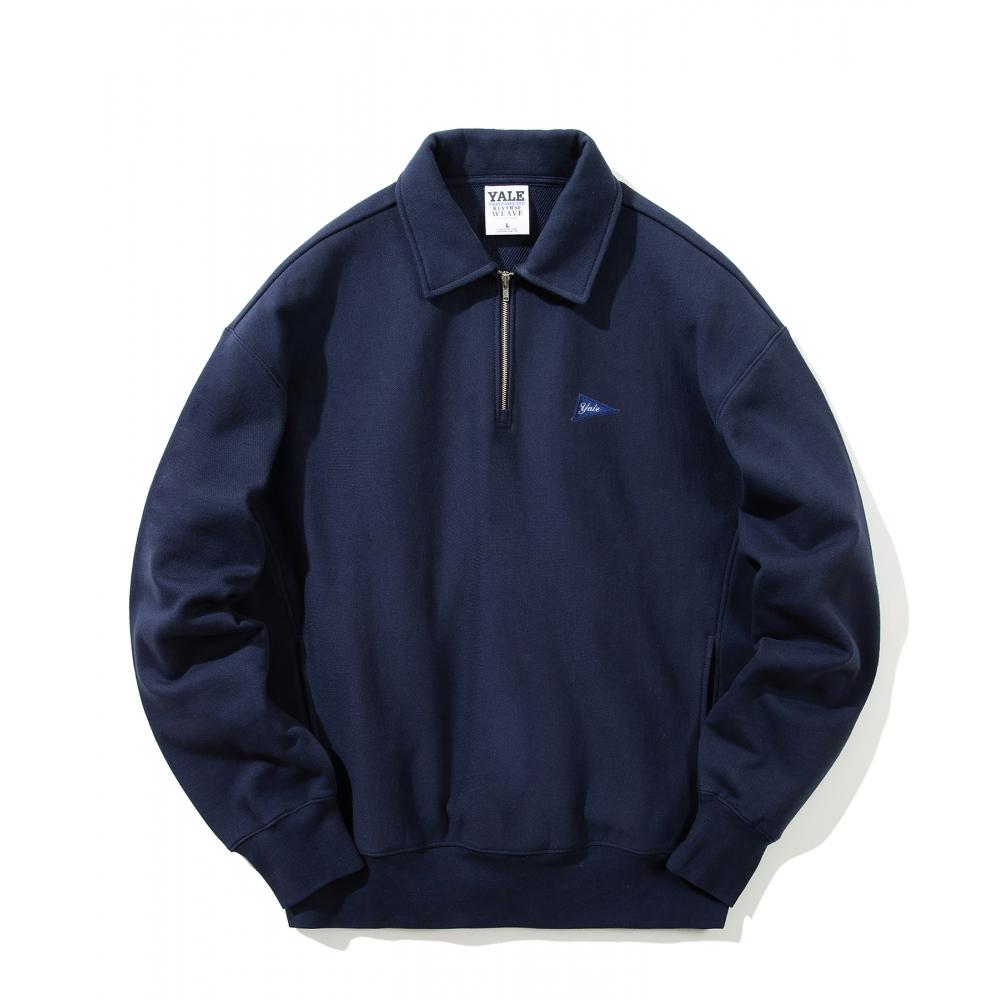 

YALE REVERSE WEAVE PK С КРУГЛЫМ ВЫРЕЗОМ ТЕМНО-СИНИЙ