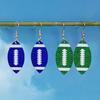 Ball Rugby Earrings Colorful Leather Earrings Hot Sale Creative New Fashion Acrylic Material