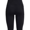 Under Armour Pantaloni Capri da Allenamento a Compressione Colore Unico Donna Pantaloni Neri 1372120-001