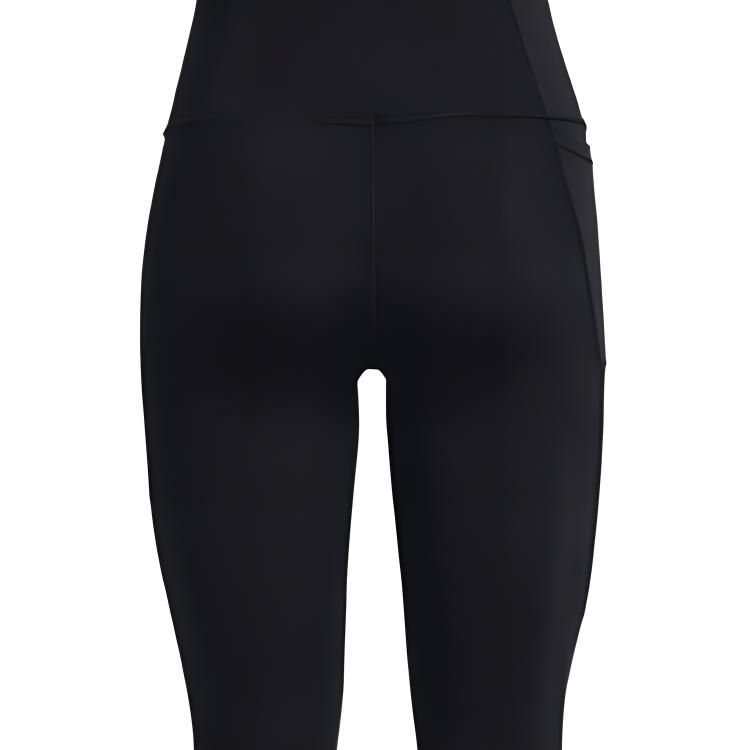 Under Armour Pantaloni Capri da Allenamento a Compressione Colore Unico Donna Pantaloni Neri 1372120-001