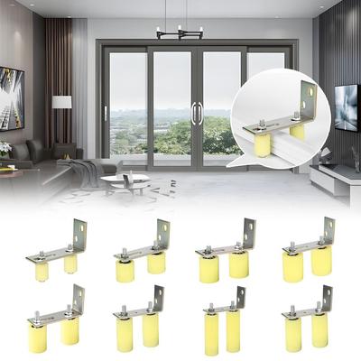 Nylon Slide Gate Guide Roller Set Thickened Bearing Guiding Wheels  Sliding Gate