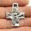 Large Crosses Detailed Religious Charm Antique Bronze Zinc Alloy Jewelry Making Supplies Necklace Making DIY Charms