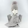 Warm Scarf and Hat Set  Woolen Hat Yarmulke Pullover Cap  Outdoor