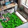 Tappeto con motivo Minecraft, Tappetino da interno/esterno, per Picnic, Sala giochi, Camera da letto, Ufficio, Soggiorno, Tappeto decorativo per la casa, Regalo di compleanno