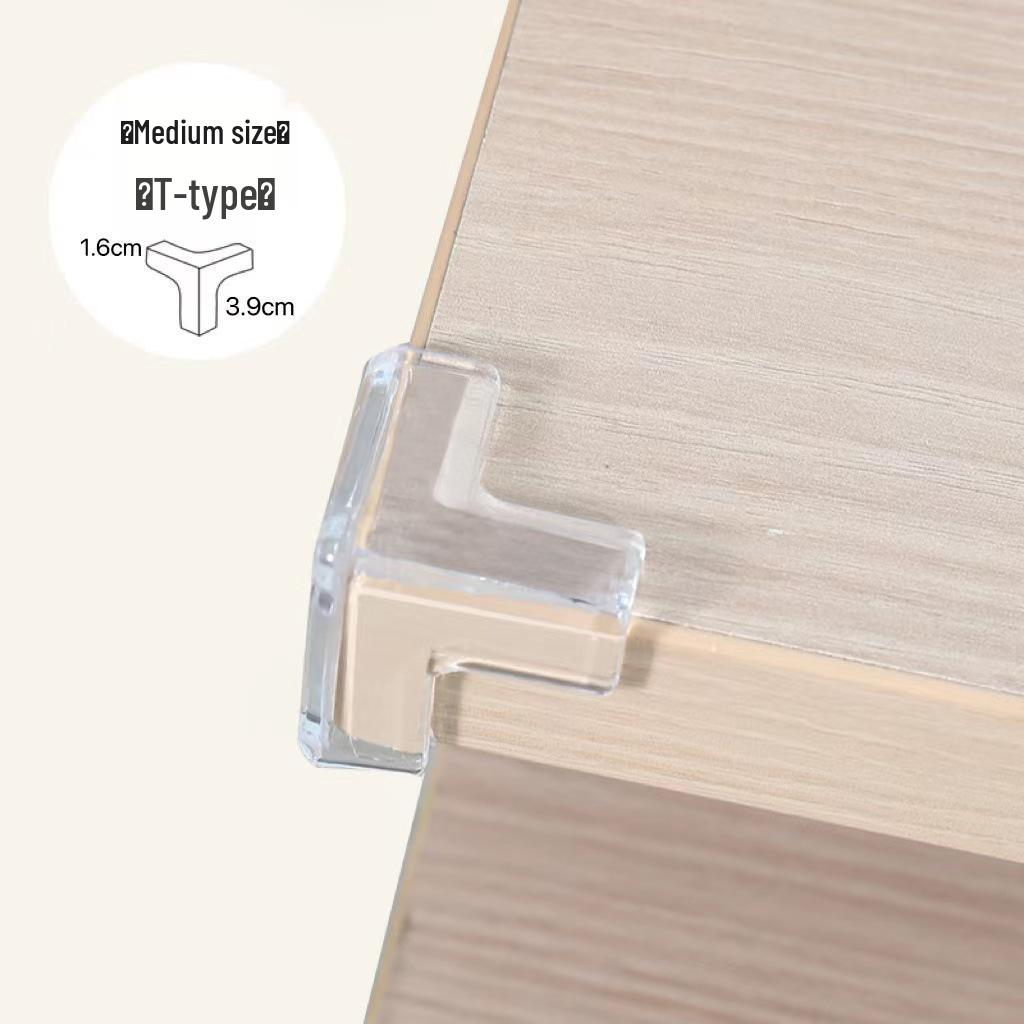 Children's Transparent Soft PVC Corner Protectors for Tables and Furniture