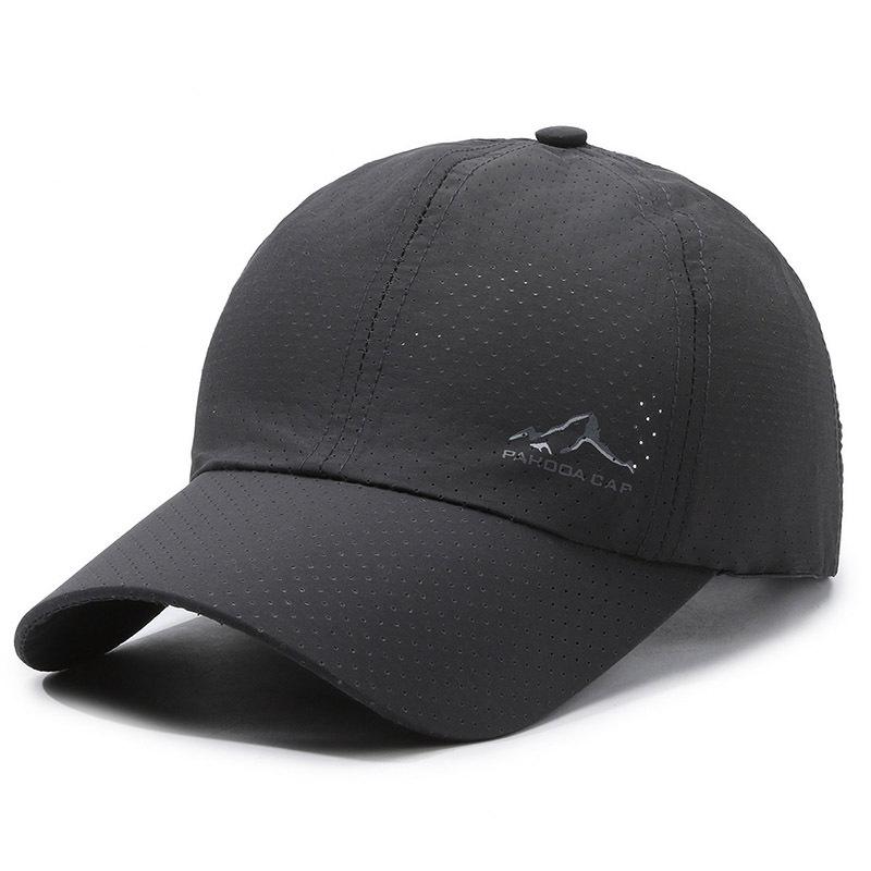 Unisex Sun Protection Quick-Dry Perforated Baseball Cap for Large Heads - Versatile Outdoor Sports Hat