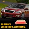 High Mount Third Brake Light Rear Clear Fit Nissan 2013 14-2018 Altima Sedan EXV