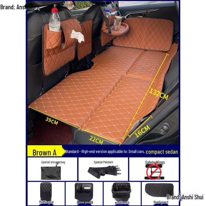 Foldable Car Rear Seat Sleeping Mattress for Travel