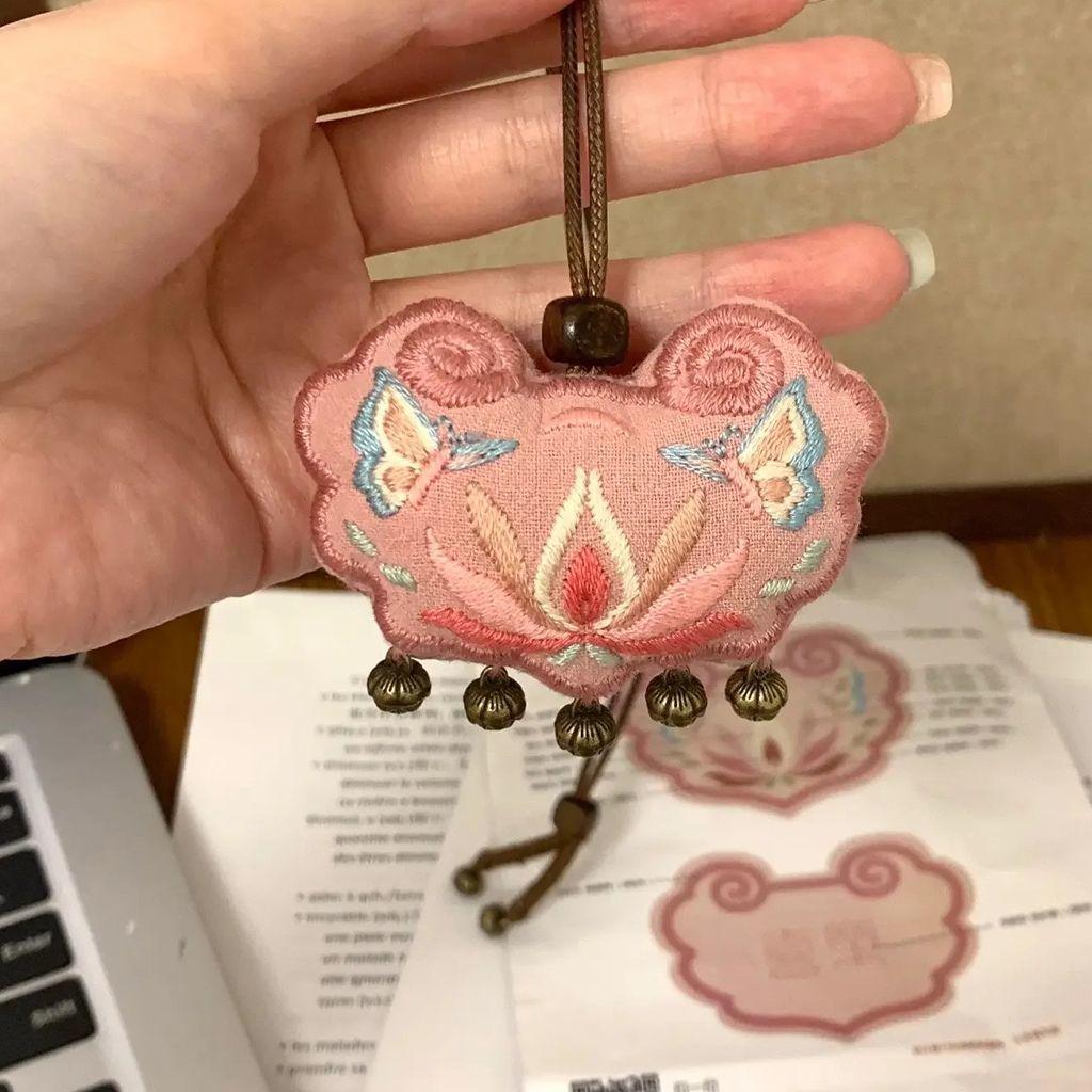 Jasmine Embroidery Aromatic DIY Pouch - Handmade Spring Festival Gift for Boyfriend