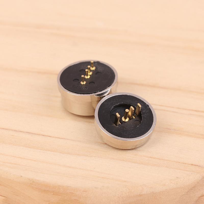 4Pin Male Female 360 ° Blind Suction Waterproof Magnetic Pogo Pin Connector Spring Loaded Dc Signal Transmission Charging