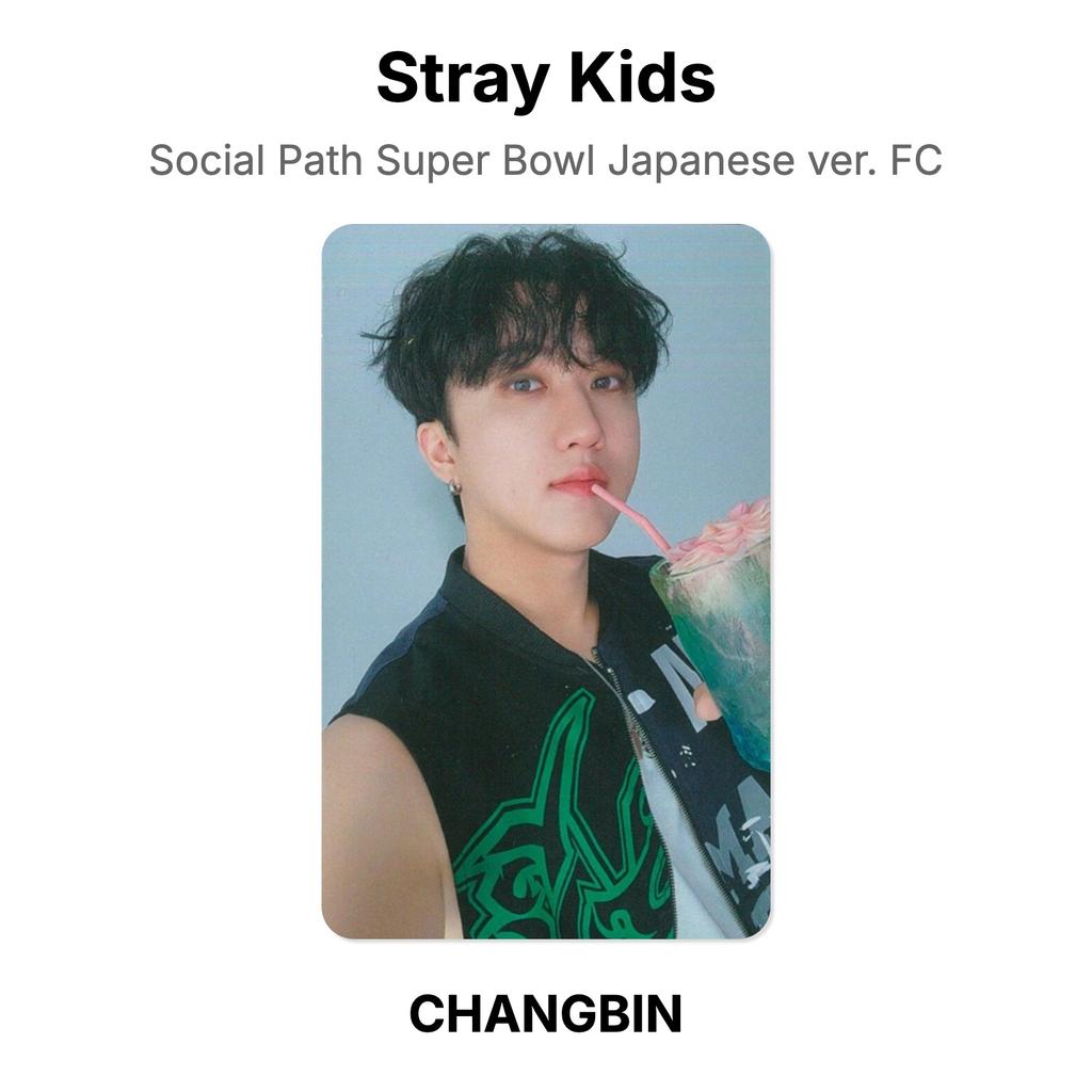 Stray Kids Social Path Super Bowl Japanese ver. FC Official Photocard