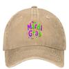 Mardi Gras Casual Baseball Cap Spring Trucker Hat Sun Visor Tennis Skate Snapback Cap Unisex Baseball Caps