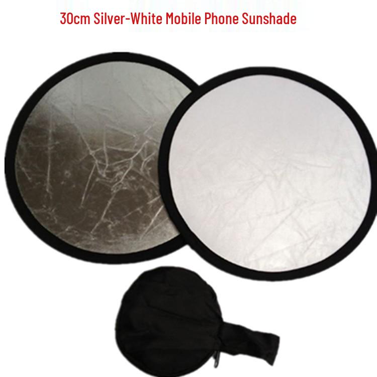 Photography Reflector: Folding Fill Light Board for Mobile Phone & Live Streaming