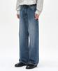 DECET [Calik Denim]Mid Rise Wide Jeans Dcpt027Pblueb