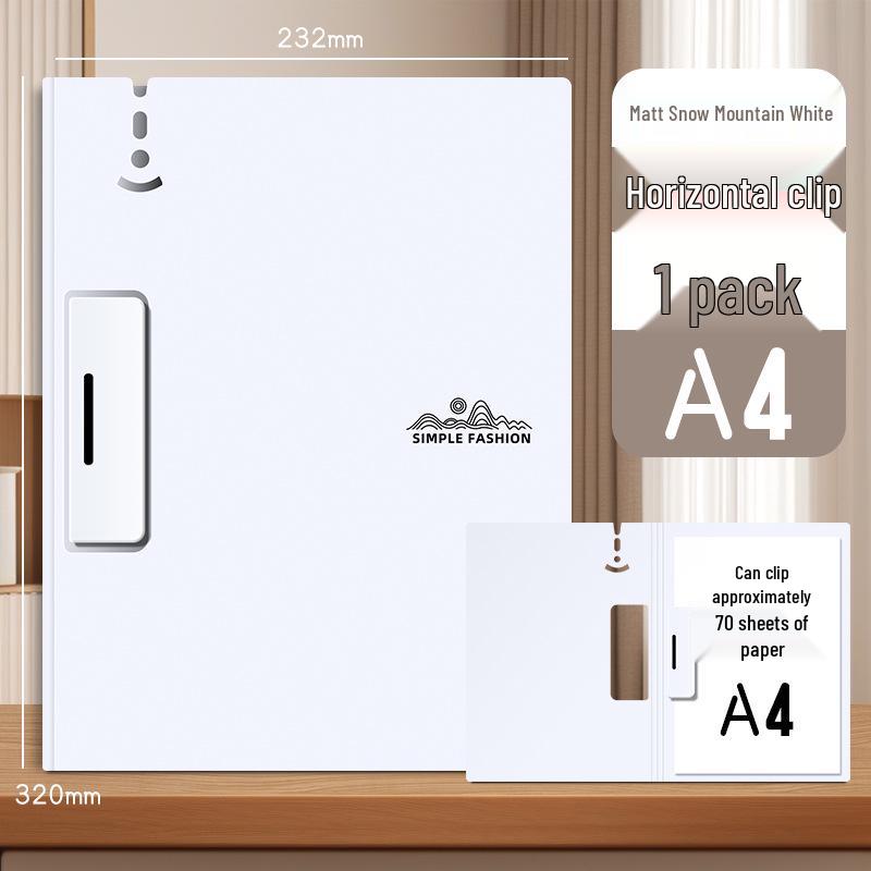 Good 6171 A4 Thickened Hard Storage Clipboard with Folding Clip