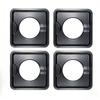 Stain-resistant Square Gas Stove Drip Oil Pan Stainless Steel Gas Range Top Protector  Kitchen