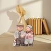 Sweet Loving Old Couple Figurine Resins Decoration for Wedding Anniversary Gift