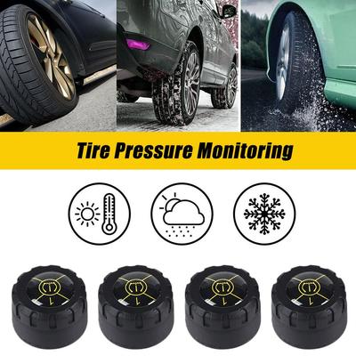 Car Tire Pressure Sensor Car TPMS Tire Pressure Monitoring Wheel Sensor External Sensors Accessories Temperature Auto Syste D4M5
