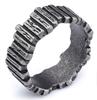 Minimalist Textured Unisex Ring Stylish New Finger Ring for Men Women