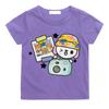 Toca Boca Merch Kawaii Bomulls T-shirts Kortärmade Pojkar Flickor Barn T-shirt Vardagliga Grafiska Tryck Kläder
