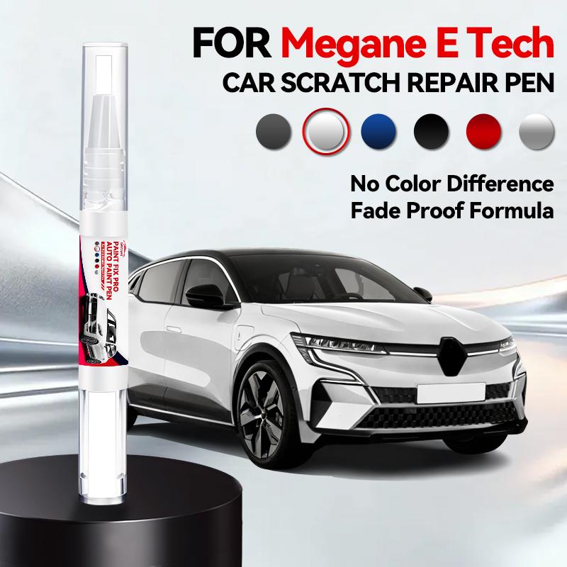 For Renault Megane E-Tech Car Paint Repair Pen Touch Up Scratch Remover DIY Auto Accessories Black White Blue Red 578 NNP Grey