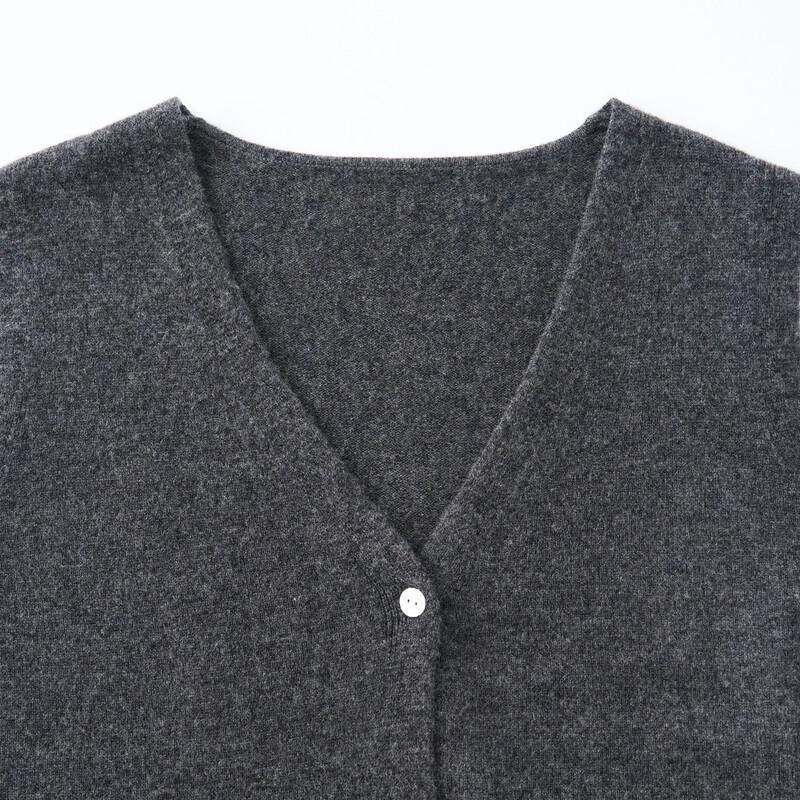 Northern Deer Women's 100% Merino Wool Knit Cardigan Vest
