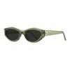 Vintage Cat Eye Sunglasses Women Uv400 Polarized Resin Frame For Outdoor Sun Protection
