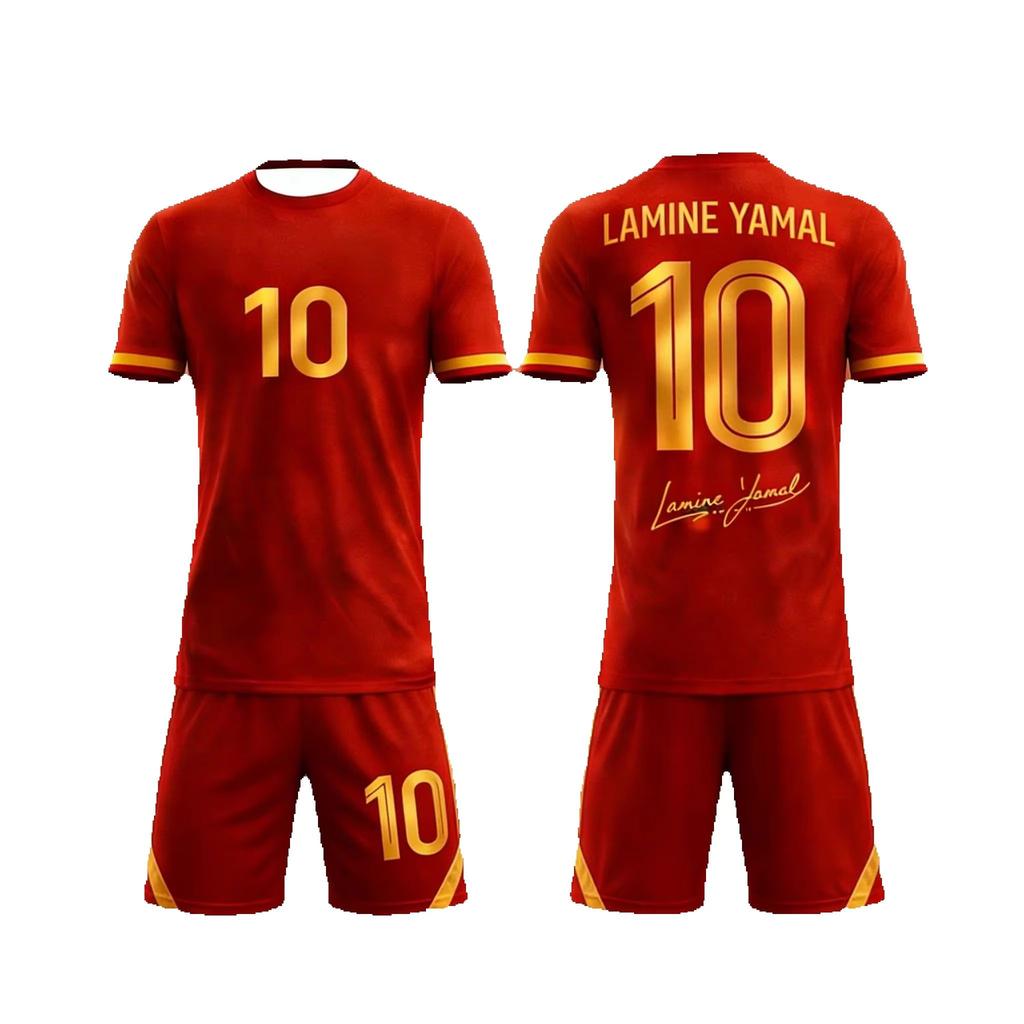 Letní Nová Kolekce č. 10 # Yamal # Tričko Pruhovaný Vějíř Kolekce Retro Rychleschnoucí Sportovní Krátký Rukáv Šortky Set Děti