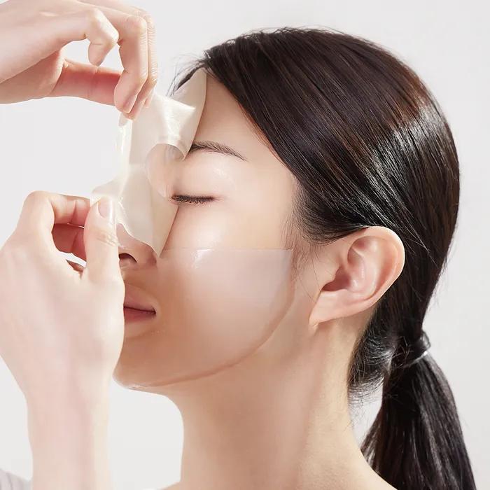 Elasticity and Glow_ Premium Wrinkle/Pore/Whitening/Moisture _ Wellderma Retinol Collagen Restore Hydrogel Fitting Mask Pack 4 Sheets
