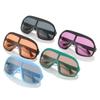 S2132 Large Frame Hip-Hop Sunglasses - European & American Style