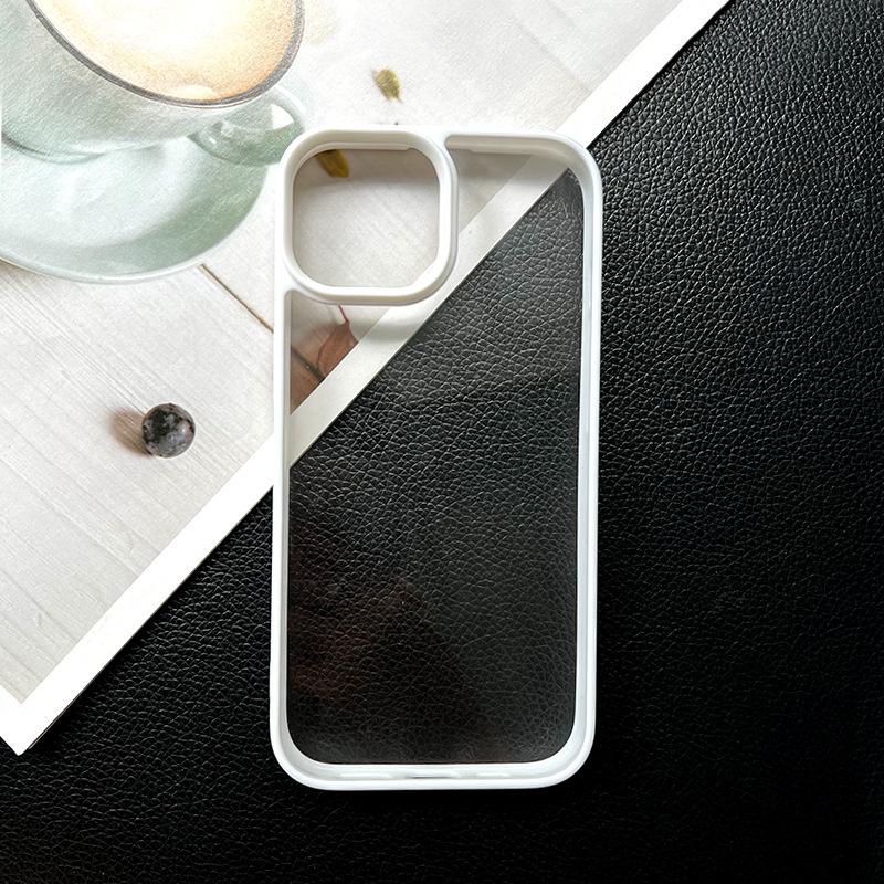 Die geriffelte Handyhülle ist geeignet für die transparente Hülle aus speziellem Harz und Creme-Gel und besteht aus Apple 16 Acryl in einem Stück