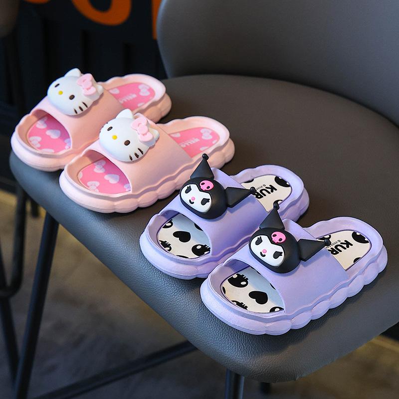 Genuine children's slippers for girls, summer indoor home non-slip sandals for girls, My Melody