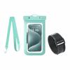 Fashion Adjustable Strap Waterproof Phone Pouch Armband Lightweight Transparent Hanging Neck Bag PVC Touch Screen Dry Bag Pool