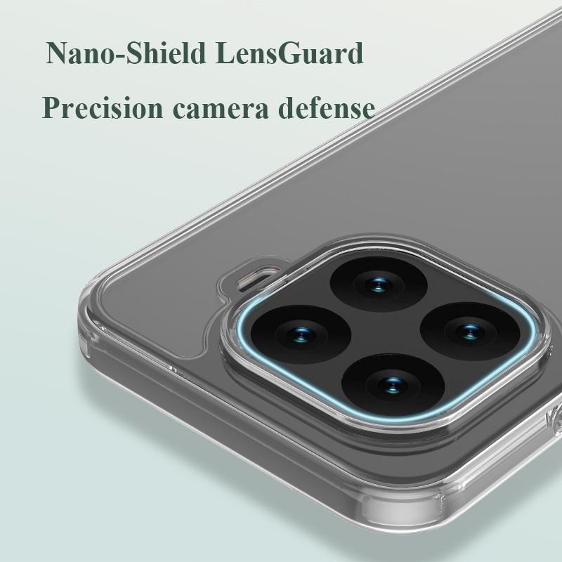 Per Xiaomi 17T Pro / 17T LeReach TOC Custodia Trasparente Morbido TPU + Pannello Posteriore in Acrilico Ultra-sottile Protezione Posteriore a 360°